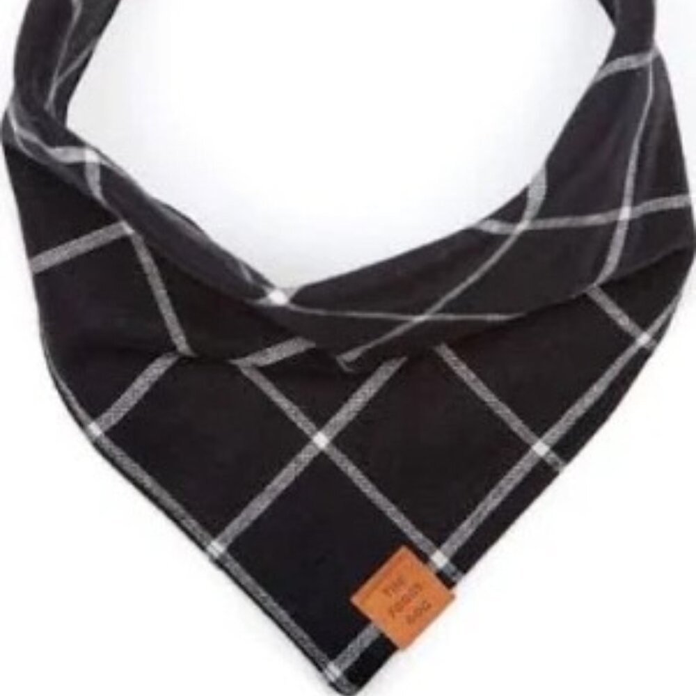 NWT | Foggy Dog | Small Plaid Pet Bandana